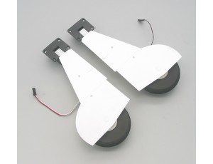 Taft-Hobby 1.45M Yak-11 Electric Retract Main Landing Gear Set